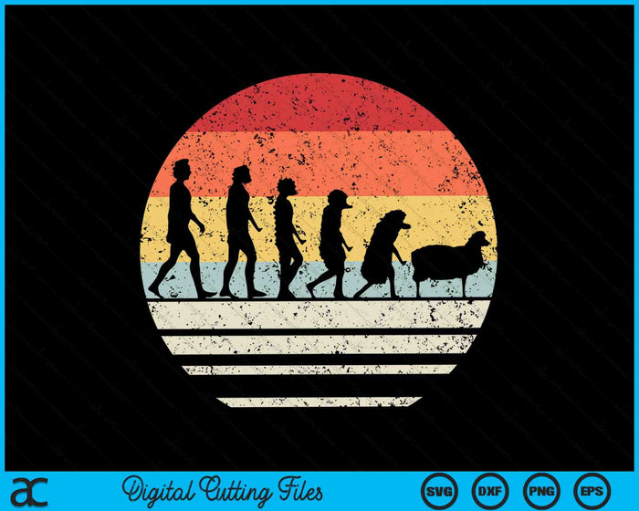 Human Evolution Wake Up Sheeple Retro Conspiracy Theorist SVG PNG Digital Cutting Files