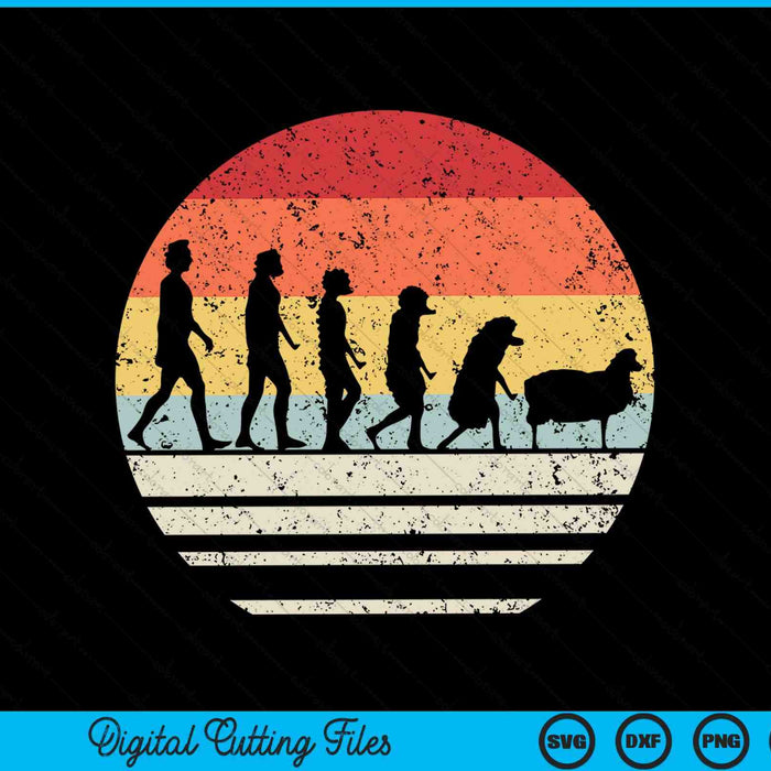 Human evolution wake up sheeple retro conspiracy theorist SVG cut file