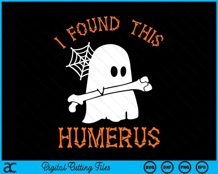 Ik vond deze opperarmbeen Ghost Nurse Halloween SVG PNG digitale snijbestanden