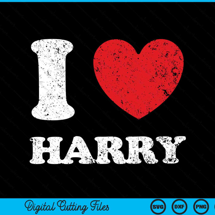 I love harry distressed grunge worn out style SVG cut file