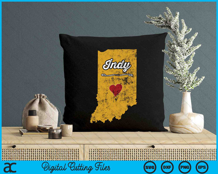 INDY Indianapolis Indiana SVG PNG Digital Printable Files