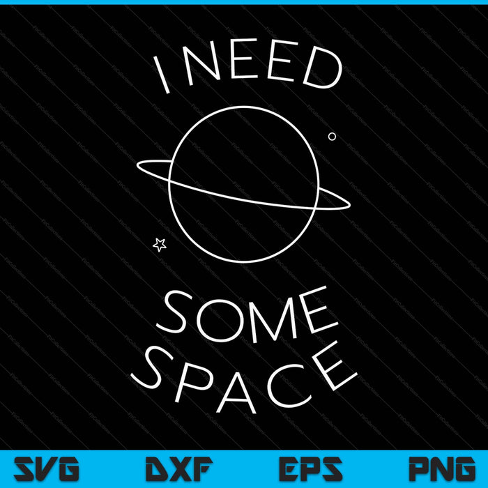 I need some space present SVG cut file