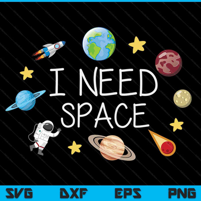 I need space astronomy science SVG cut file