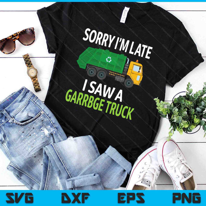 I Saw a Garbage Truck Costume  Recycling Garbage SVG PNG Digital Cutting Files