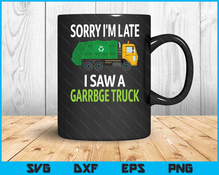 I Saw a Garbage Truck Costume  Recycling Garbage SVG PNG Digital Cutting Files