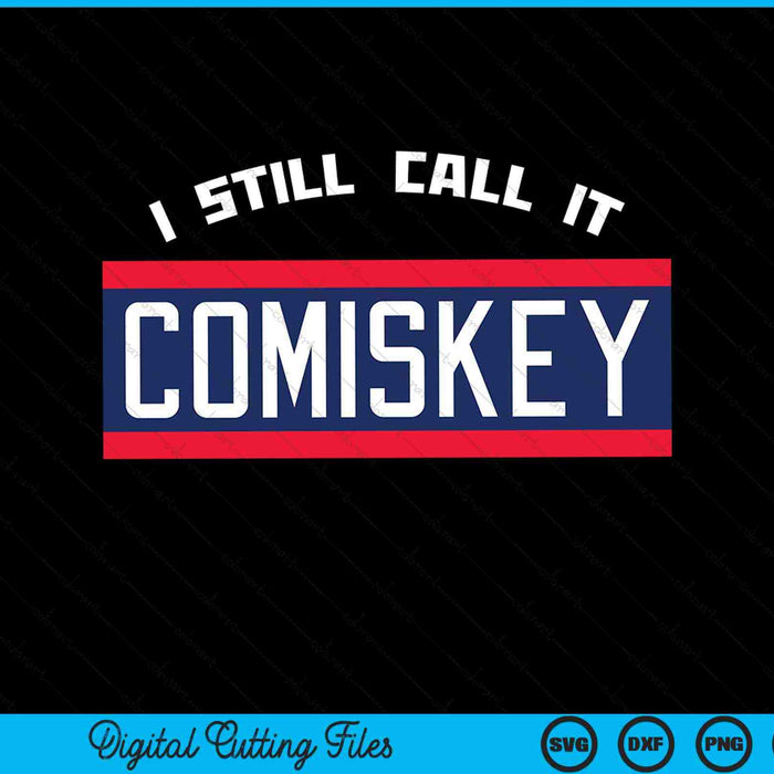 I still call it comiskey retro baseball 80's throwback style SVG cut file