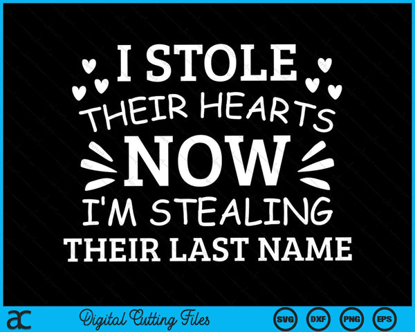 I Stole Their Heart Adoptive Children From Adoption Parent SVG PNG Digital Cutting Files