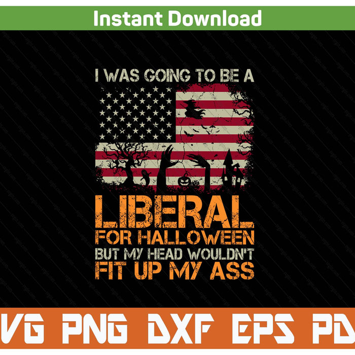Political Halloween American Flag Humor SVG PNG Cutting Files