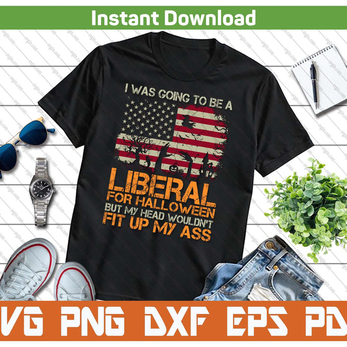 Political Halloween American Flag Humor SVG PNG Cutting Files