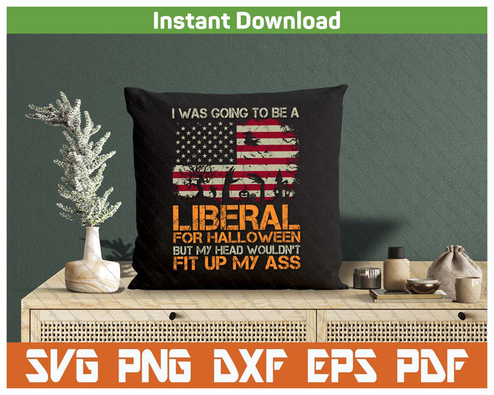 Political Halloween American Flag Humor SVG PNG Cutting Files