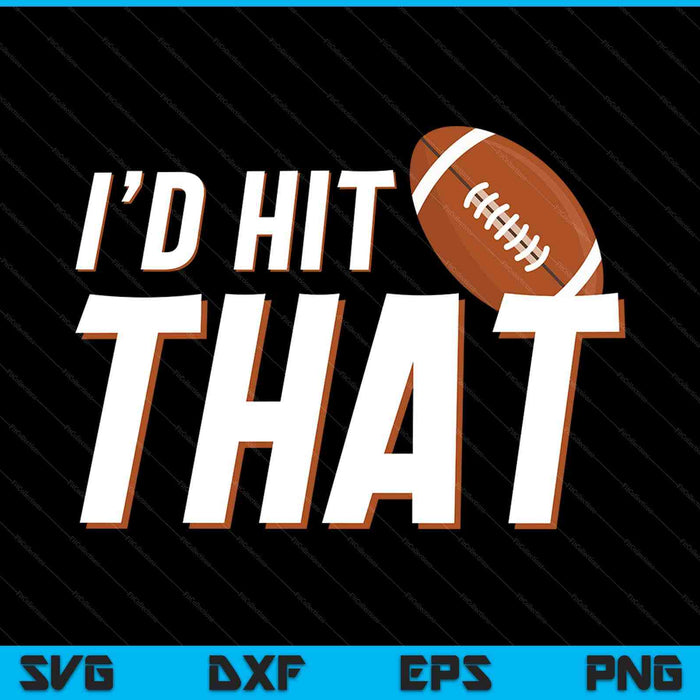 I'd hit that American football player coach SVG cut file