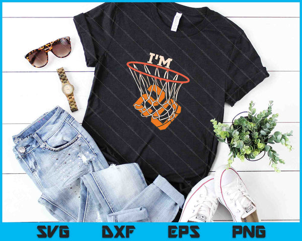I'm 20 Basketball Theme Birthday Party Celebration SVG PNG Cutting Printable Files - on a t-shirt