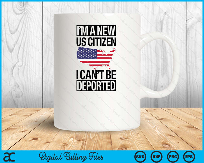 I'm A New US Citizen USA US Citizenship SVG PNG Digital Printable Files