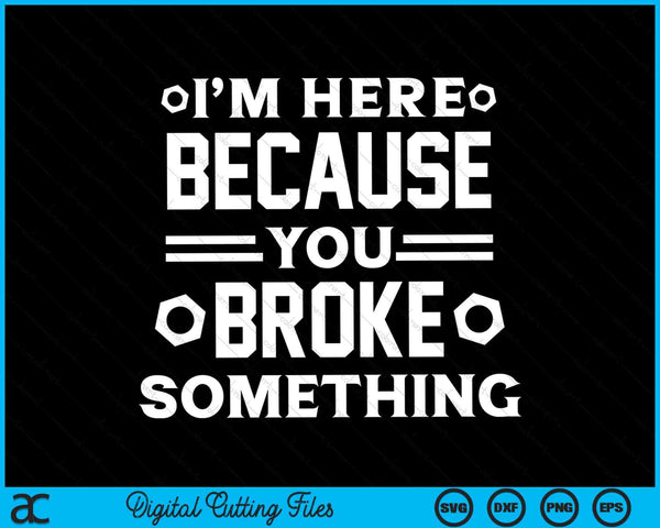 I'm here because you broke something SVG cut file