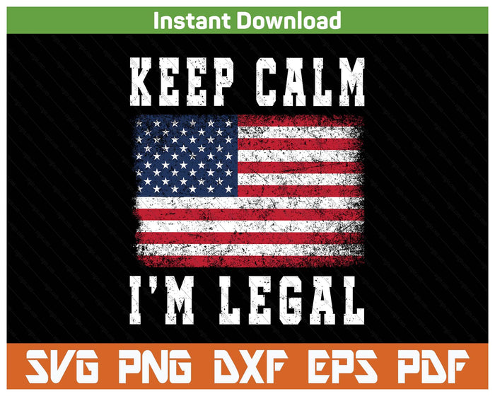 Proud US Citizen Patriotic America USA SVG PNG