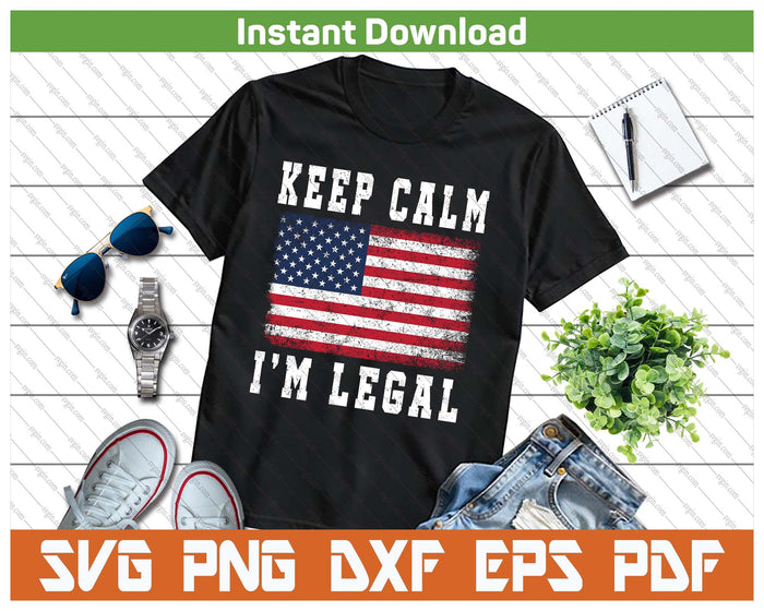 Proud US Citizen Patriotic America USA SVG PNG
