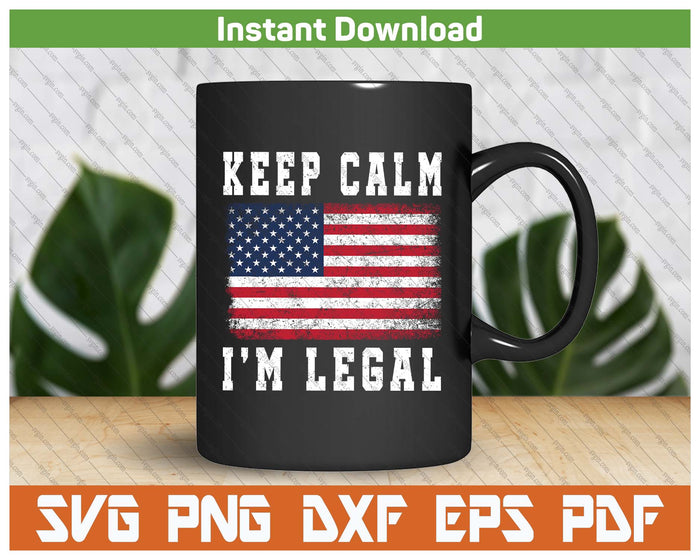 Proud US Citizen Patriotic America USA SVG PNG
