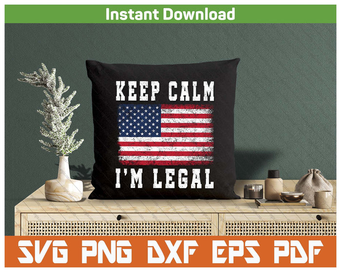 Proud US Citizen Patriotic America USA SVG PNG