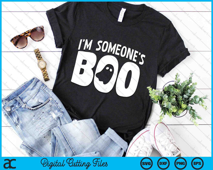 I'm Someone's Boo Funny Halloween Ghost SVG PNG Digital Cutting Files