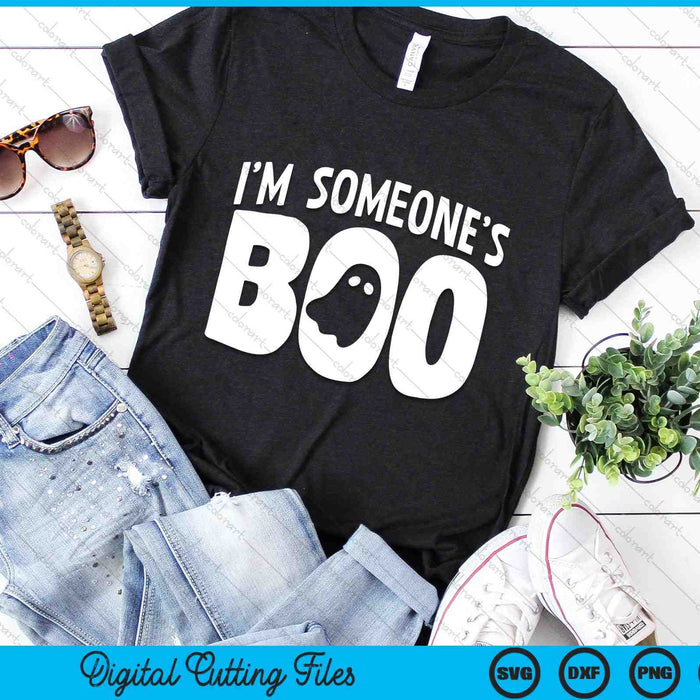 I'm Someone's Boo Funny Halloween Ghost SVG PNG Digital Cutting Files