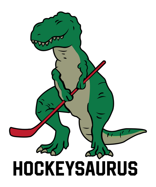 IJshockey dinosaurus Hockey Boy Kids Hockey Hockeysaurus SVG PNG digitale snijbestanden
