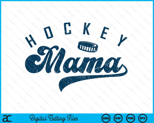 Ice hockey mama daddy Father's Day SVG cut file