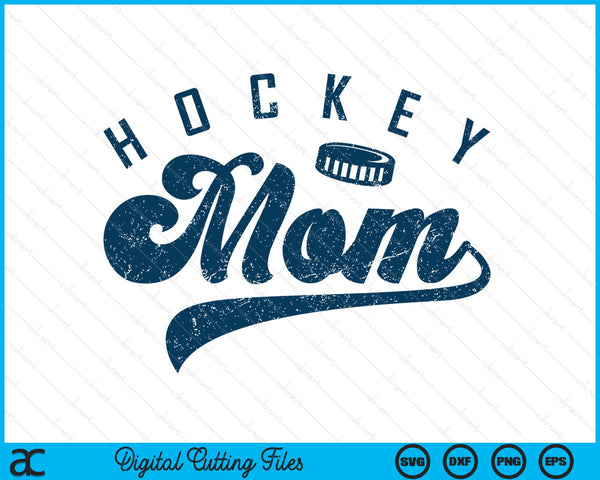 Ice hockey mom daddy Father's Day SVG cut file