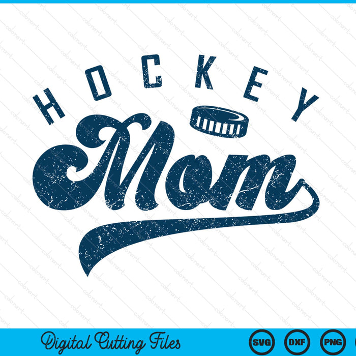 Ice hockey mom daddy Father's Day SVG cut file