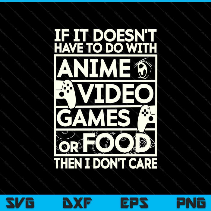 If it’s not anime video games or food I don’t care SVG cut file