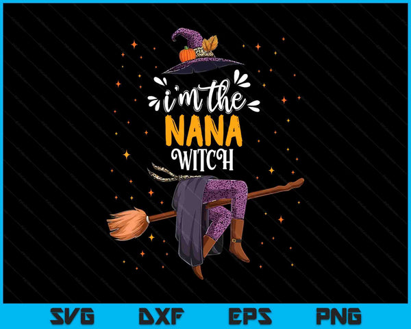 Im The Fun Witch Halloween Matching Group Costume SVG PNG Digital Printable Files