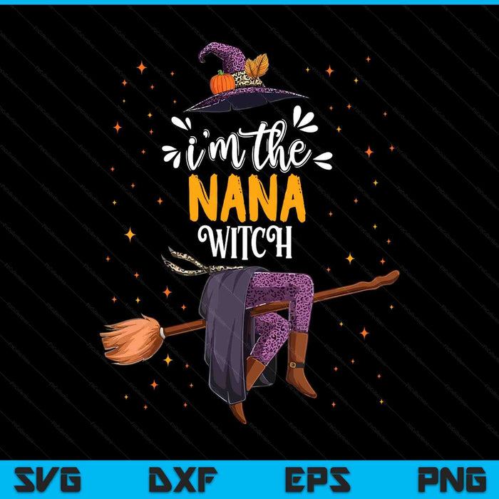 Im The Fun Witch Halloween Matching Group Costume SVG PNG Digital Printable Files