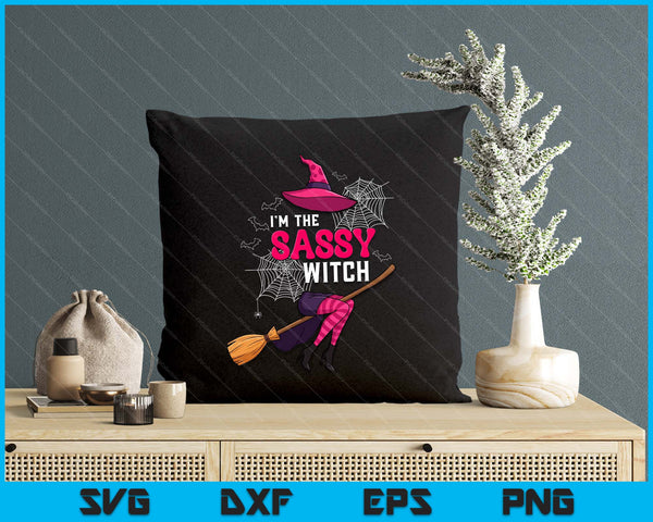 Im The Sassy Witch Halloween Costumes SVG PNG Digital Printable Files