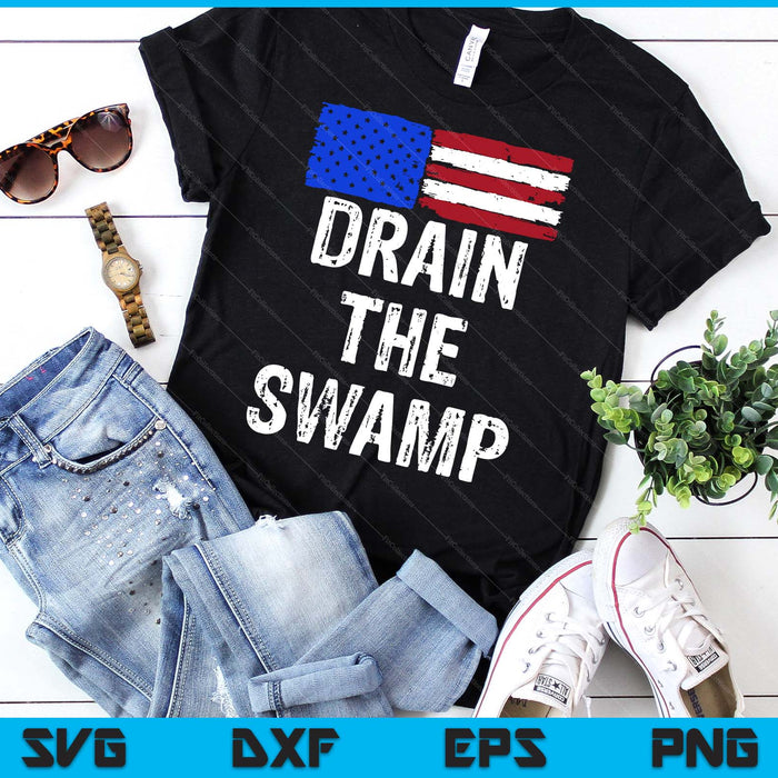 Impeach Joe Biden And Kamala Harris Drain The Swamp SVG PNG Digital Printable Files