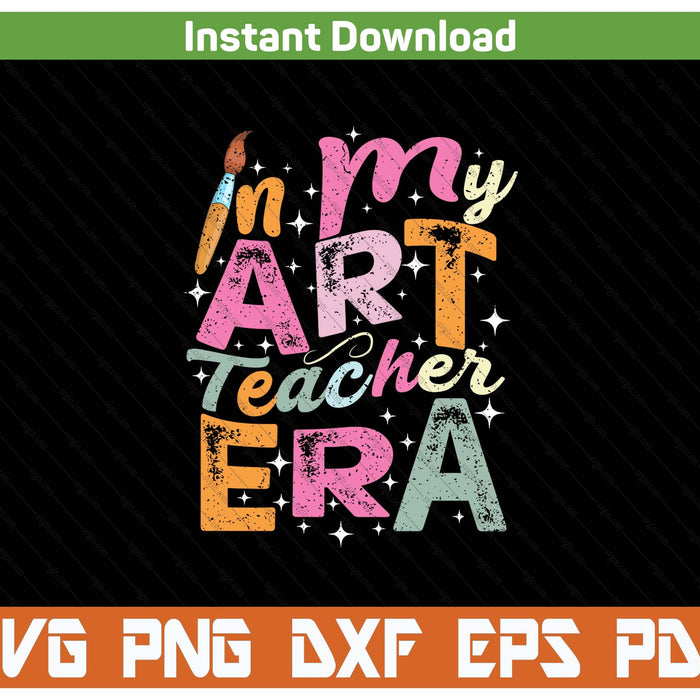 In my art teacher era teaching future artists back to school SVG cut file