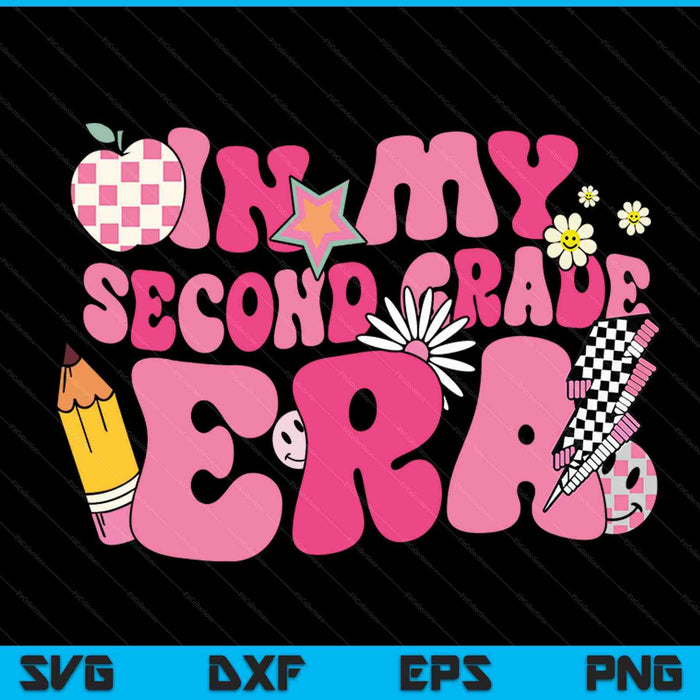 In my second grade era back to school SVG cut file