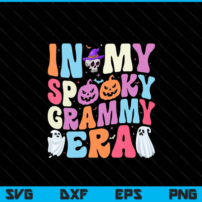 In my spooky grammy era Halloween groovy SVG cut file