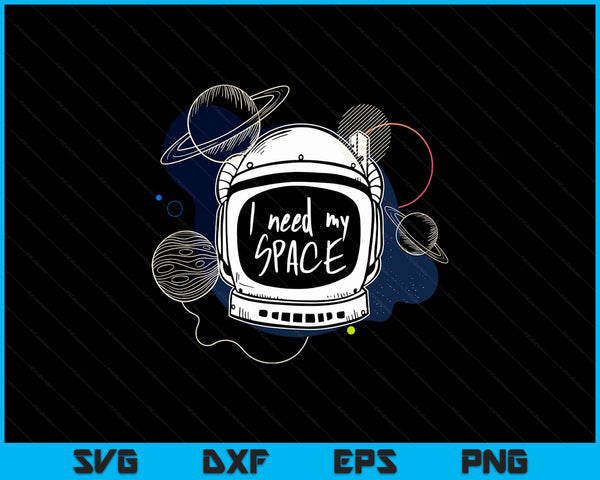 I need space my astronaut moon mars planets SVG cut file