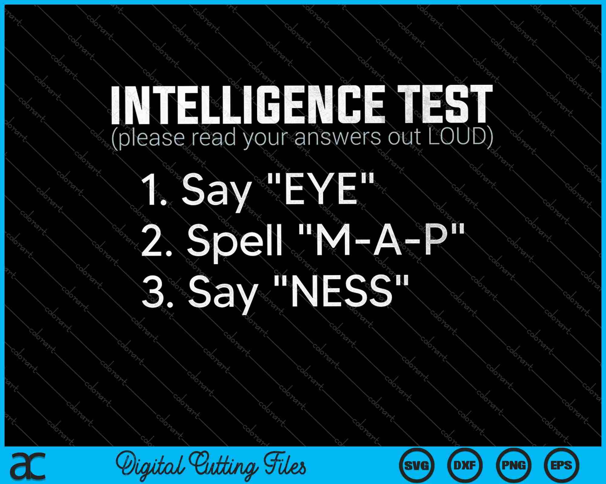 funny intelligence test