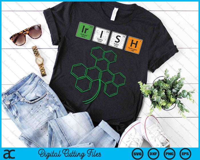 Irish St Patrick’s Day For Chemistry Science Teacher Student SVG PNG Digital Printable Files