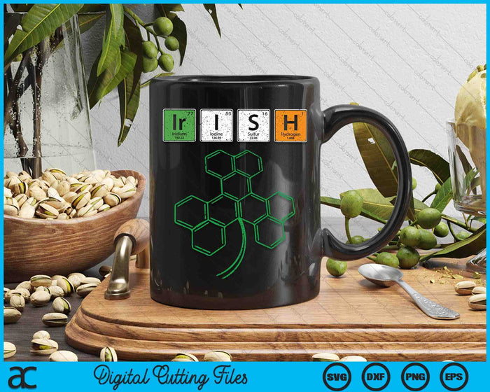 Irish St Patrick’s Day For Chemistry Science Teacher Student SVG PNG Digital Printable Files