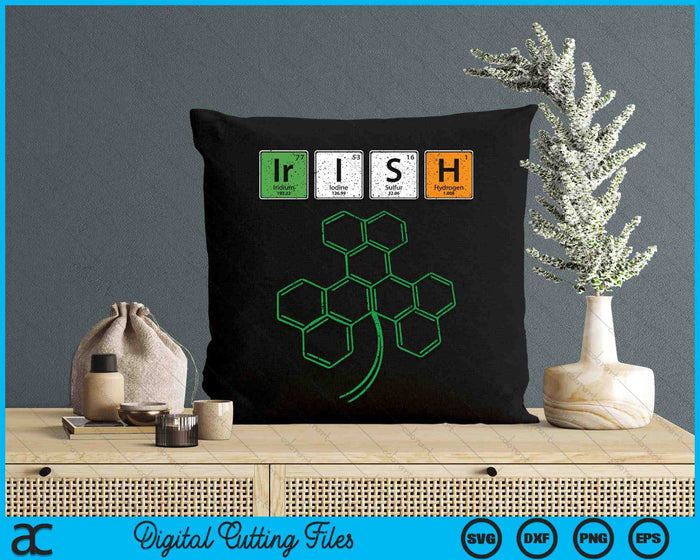 Irish St Patrick’s Day For Chemistry Science Teacher Student SVG PNG Digital Printable Files