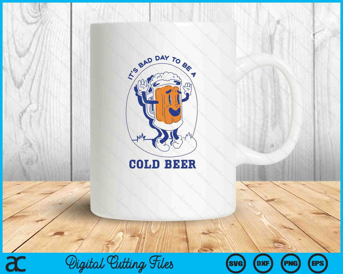 It's A Bad Day To Be A Cold Beer Drinking Police SVG PNG Digital Cutting Files