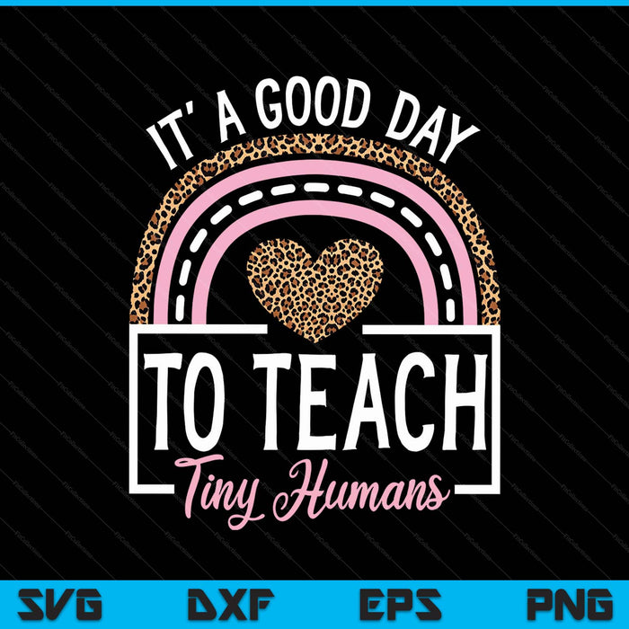 It's a good day to teach tiny humans teacher teaching SVG cut file