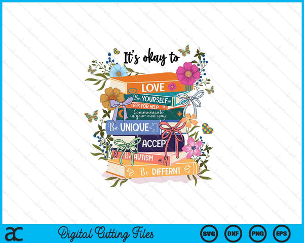 It's okay to love mental health matter SVG cut file