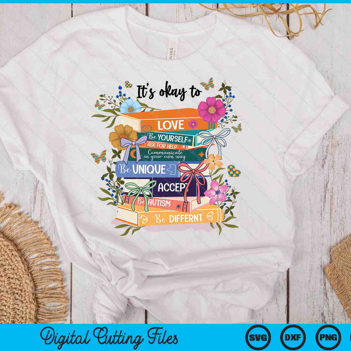 It's Okay To Love Mental Health Matter SVG PNG Digital Printable Files