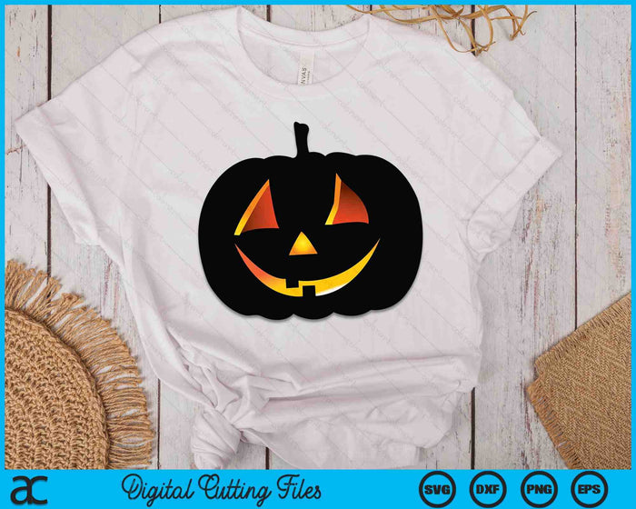 Jack O Lantern Halloween Calabaza Gráfico SVG PNG Archivo de Corte Digital