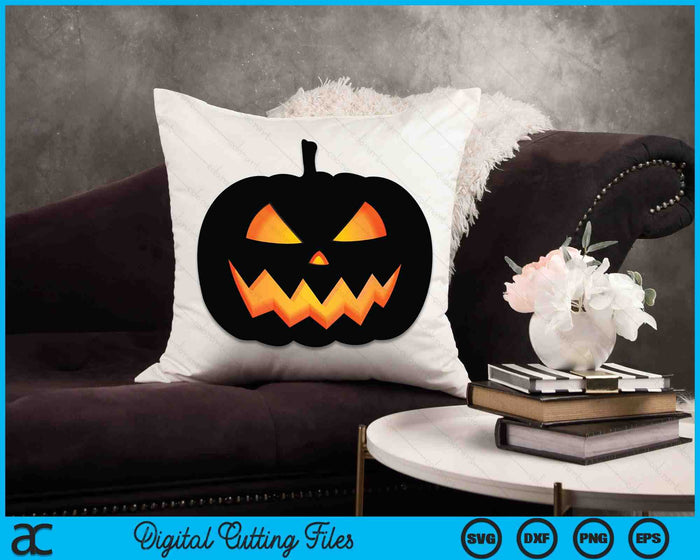 Jack O Lantern, Halloween grafische pompoen SVG PNG digitaal snijden-bestand