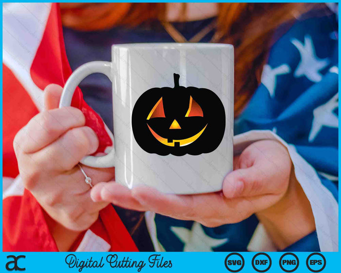 Jack O Lantern Halloween Pompoen Grafische SVG PNG Digitaal Snijbestand