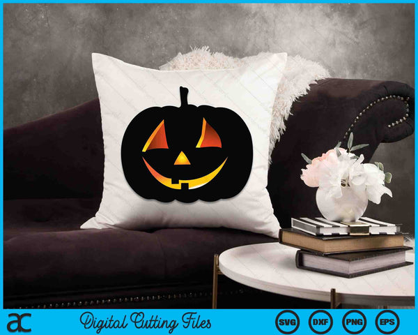 Jack O Lantern Halloween Calabaza Gráfico SVG PNG Archivo de Corte Digital