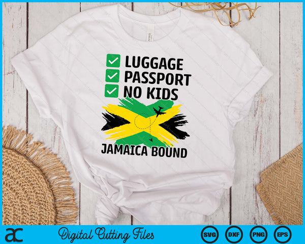 Jamaican Travel Vacation Outfit To Jamaica Men Women Jamaica SVG PNG Digital Printable Files